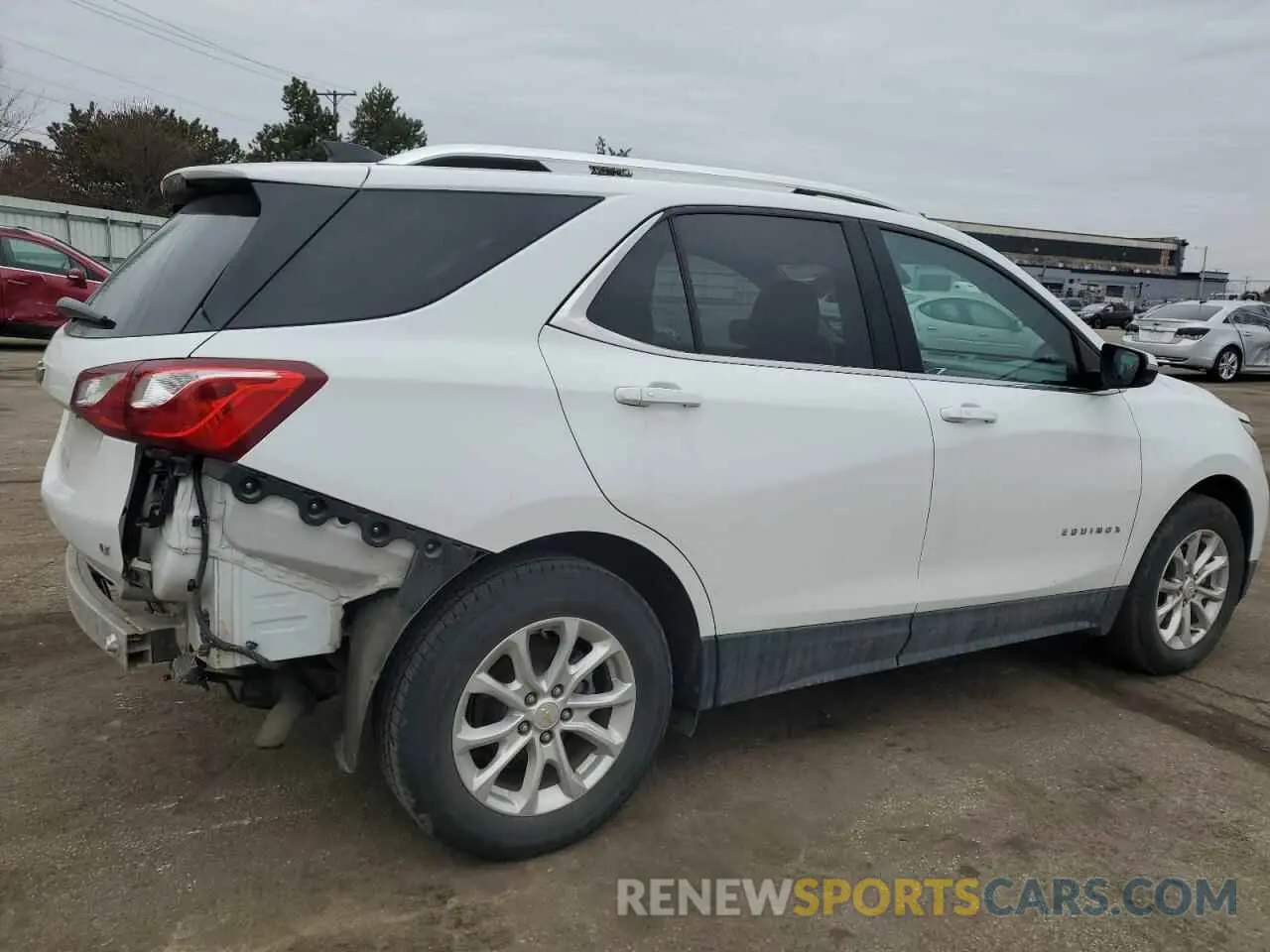 3 fotografías del automóvil dañado 2GNAXKEV3K6123325 CHEVROLET EQUINOX 2019