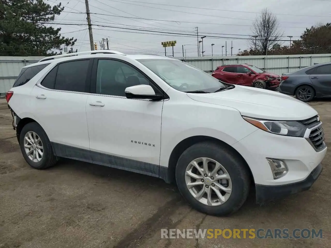 4 fotografías del automóvil dañado 2GNAXKEV3K6123325 CHEVROLET EQUINOX 2019