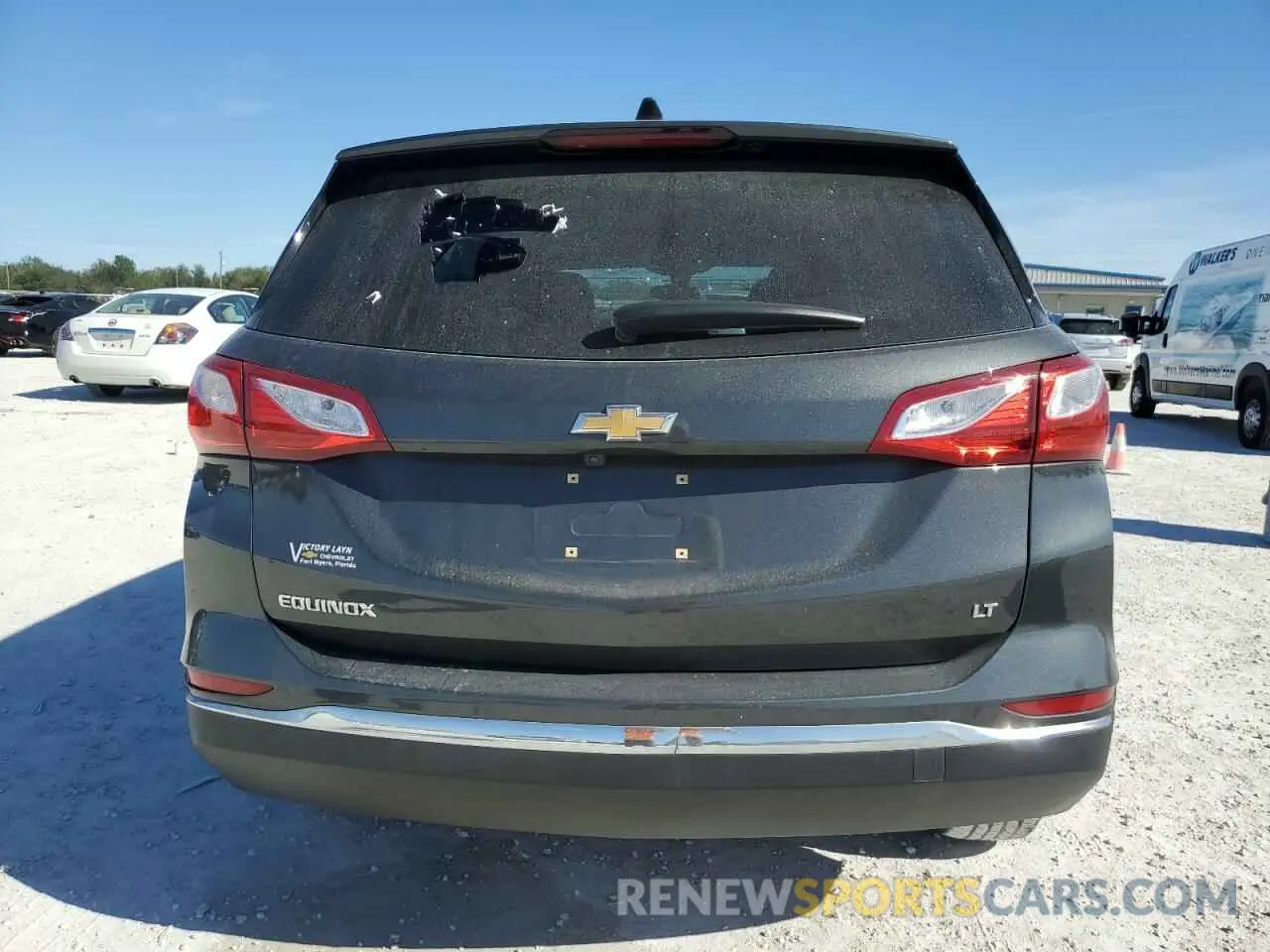 6 fotografías del automóvil dañado 2GNAXKEV3K6140156 CHEVROLET EQUINOX 2019