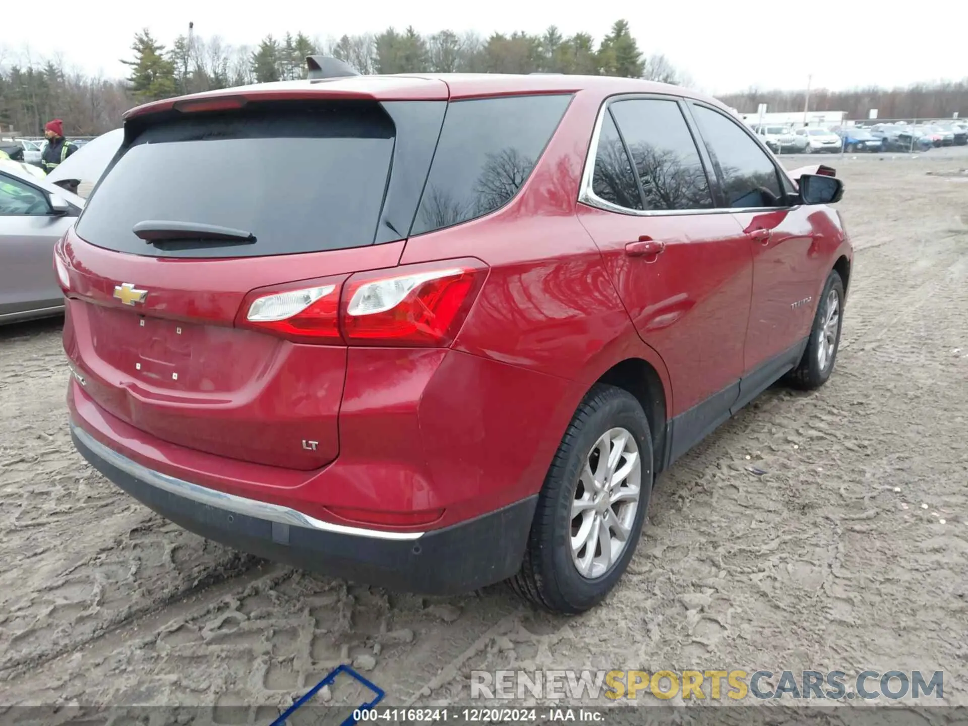 4 fotografías del automóvil dañado 2GNAXKEV3K6186649 CHEVROLET EQUINOX 2019