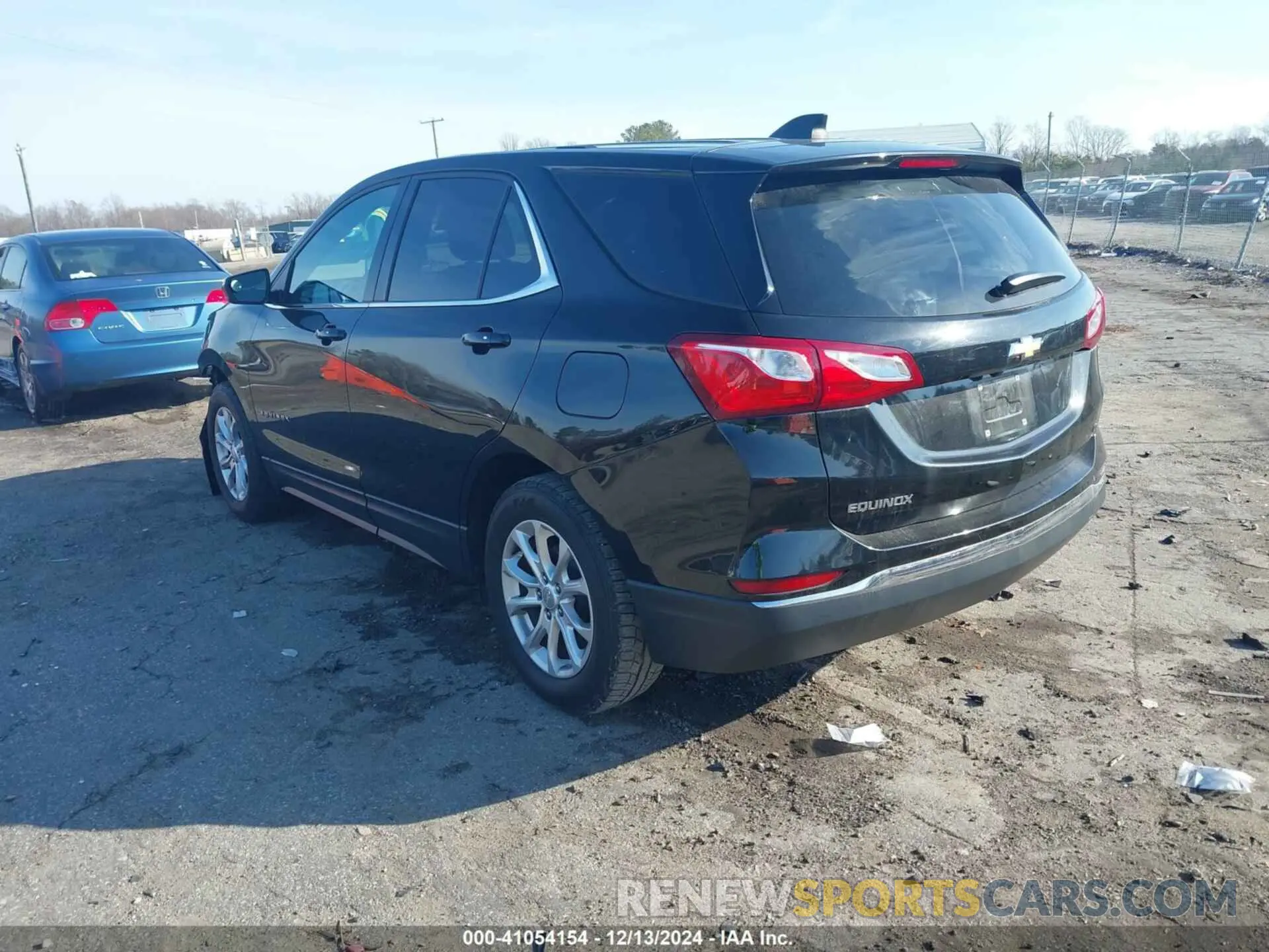 3 fotografías del automóvil dañado 2GNAXKEV3K6291305 CHEVROLET EQUINOX 2019