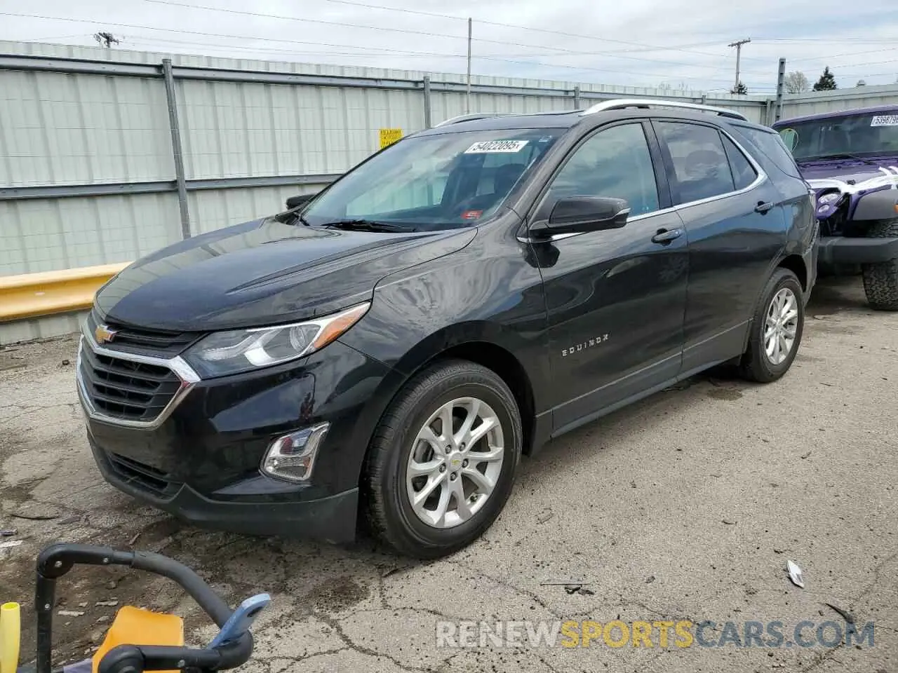 1 fotografías del automóvil dañado 2GNAXKEV4K6109319 CHEVROLET EQUINOX 2019