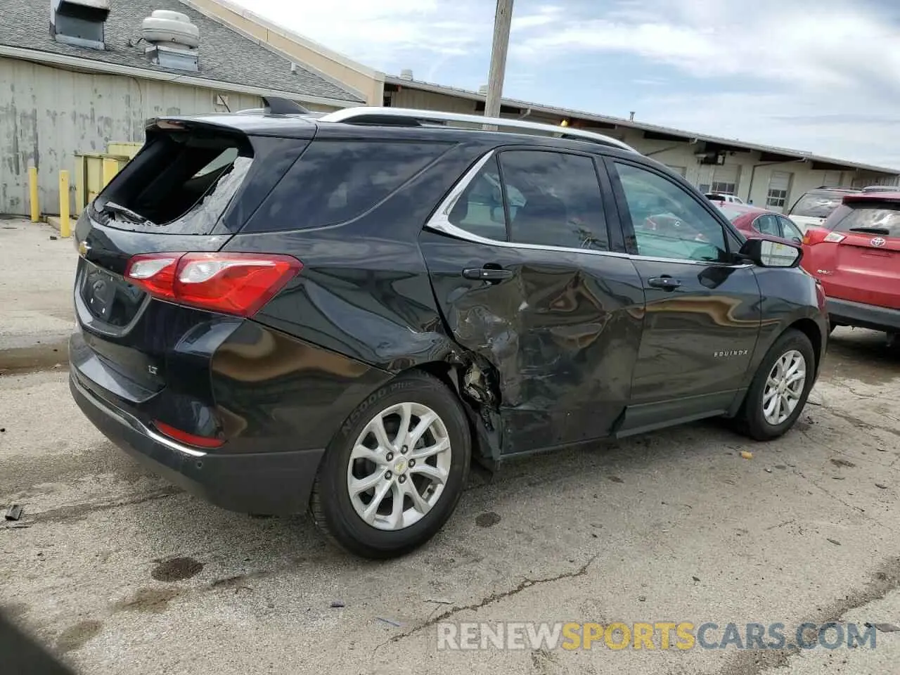 3 fotografías del automóvil dañado 2GNAXKEV4K6109319 CHEVROLET EQUINOX 2019