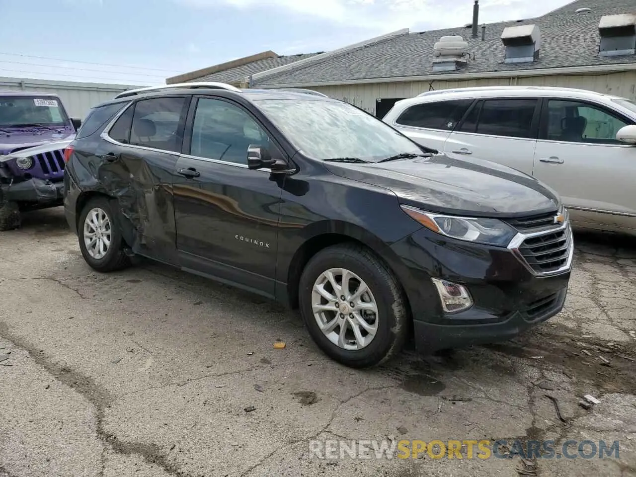 4 fotografías del automóvil dañado 2GNAXKEV4K6109319 CHEVROLET EQUINOX 2019
