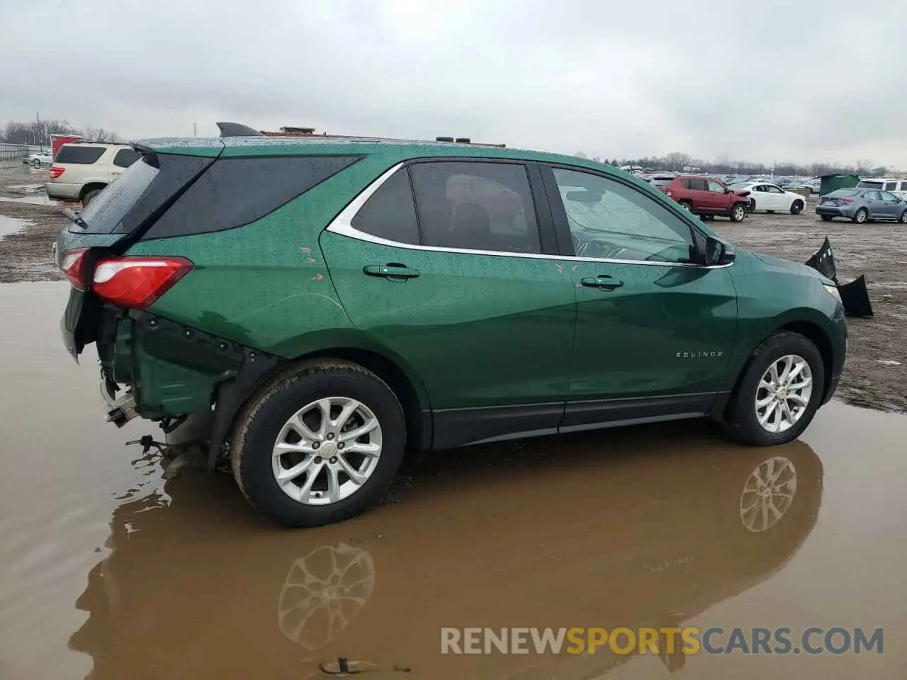 3 fotografías del automóvil dañado 2GNAXKEV4K6118506 CHEVROLET EQUINOX 2019