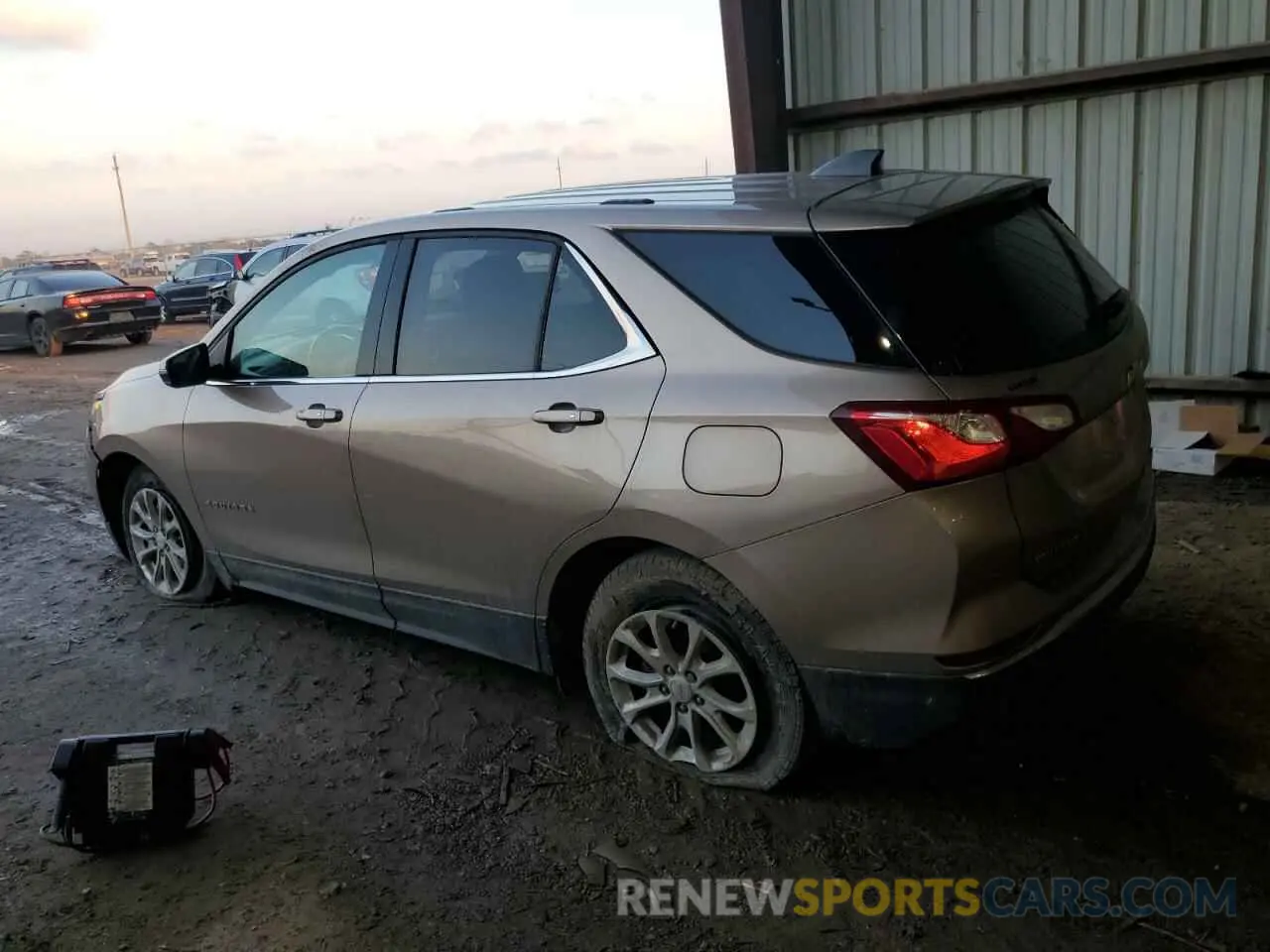 2 fotografías del automóvil dañado 2GNAXKEV4K6181671 CHEVROLET EQUINOX 2019
