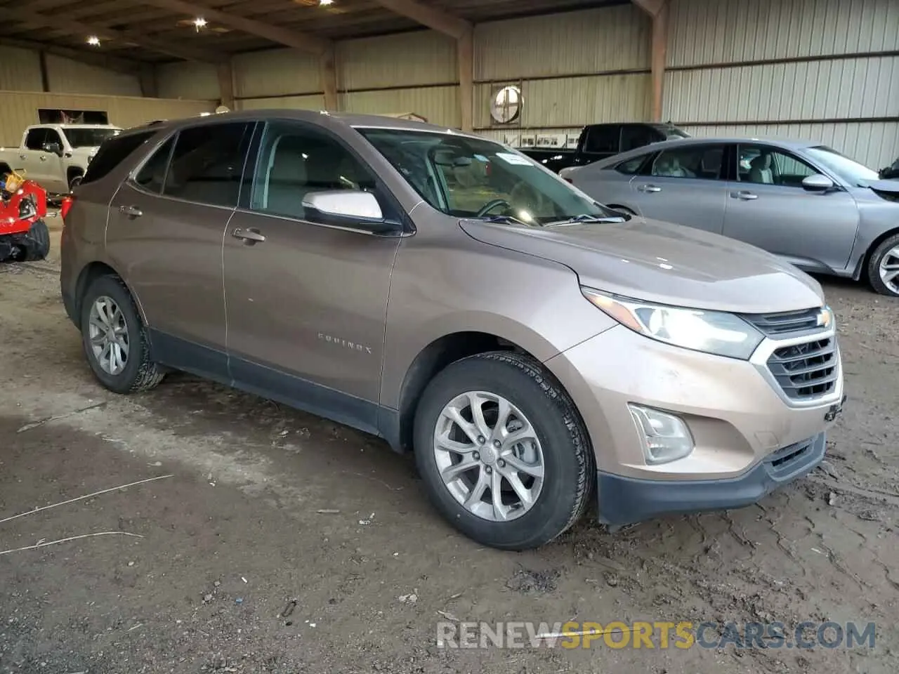 4 fotografías del automóvil dañado 2GNAXKEV4K6181671 CHEVROLET EQUINOX 2019