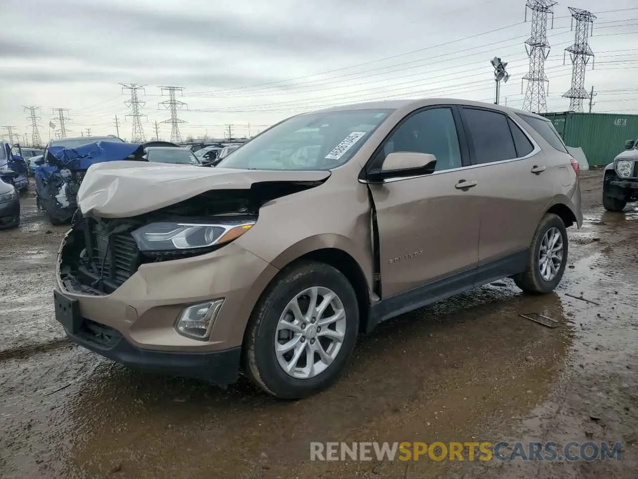 1 fotografías del automóvil dañado 2GNAXKEV4K6201613 CHEVROLET EQUINOX 2019