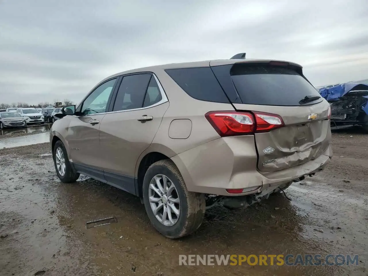 2 fotografías del automóvil dañado 2GNAXKEV4K6201613 CHEVROLET EQUINOX 2019