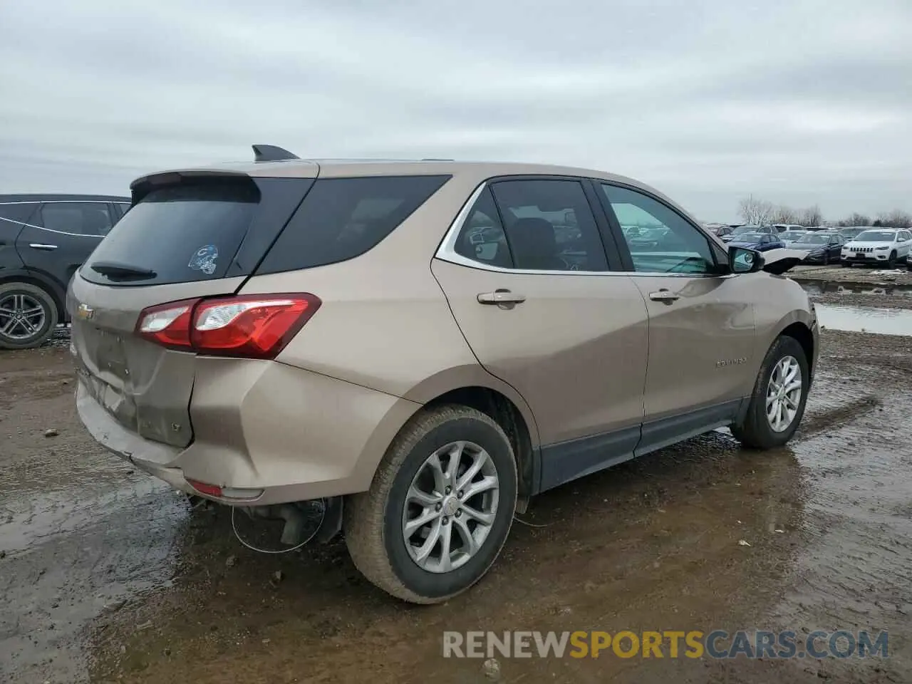 3 fotografías del automóvil dañado 2GNAXKEV4K6201613 CHEVROLET EQUINOX 2019
