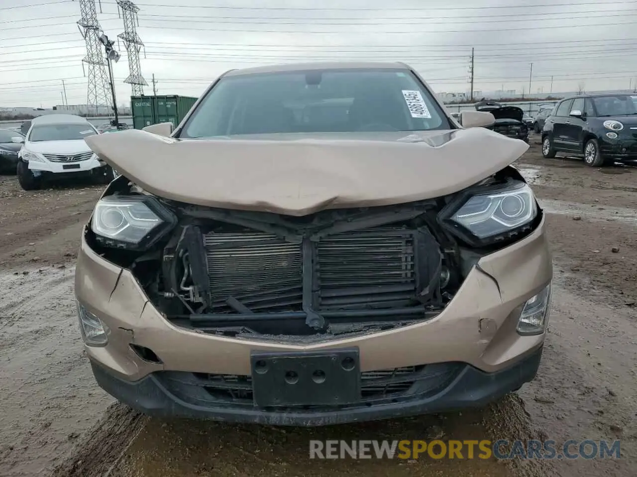 5 fotografías del automóvil dañado 2GNAXKEV4K6201613 CHEVROLET EQUINOX 2019