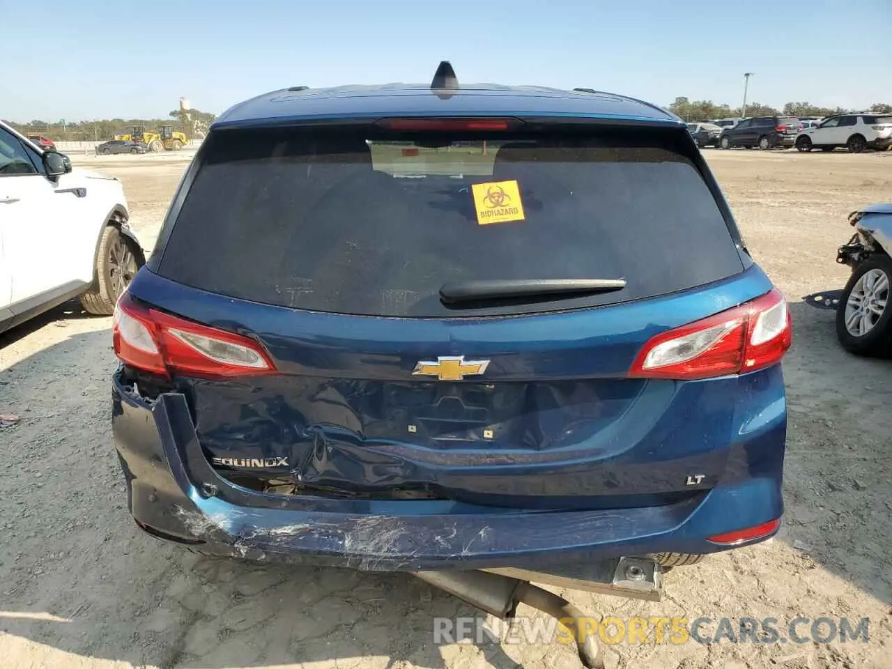 6 fotografías del automóvil dañado 2GNAXKEV4K6263013 CHEVROLET EQUINOX 2019
