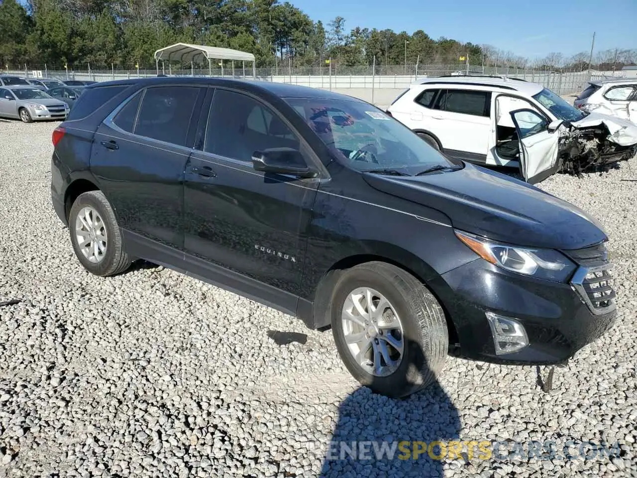 4 fotografías del automóvil dañado 2GNAXKEV5K6105893 CHEVROLET EQUINOX 2019