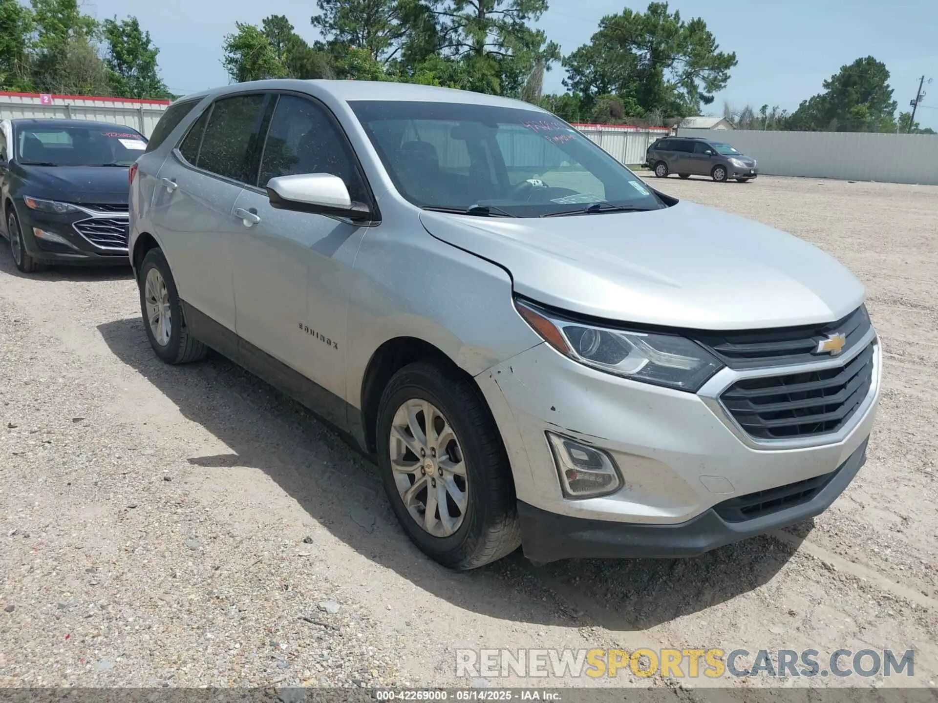 1 fotografías del automóvil dañado 2GNAXKEV5K6134181 CHEVROLET EQUINOX 2019