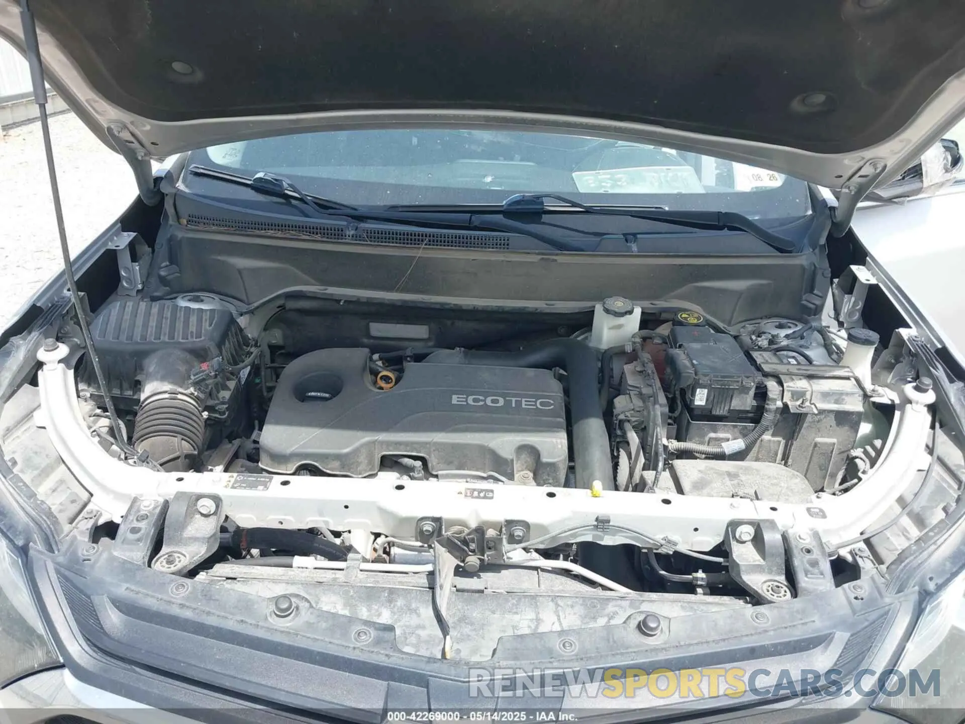 10 fotografías del automóvil dañado 2GNAXKEV5K6134181 CHEVROLET EQUINOX 2019
