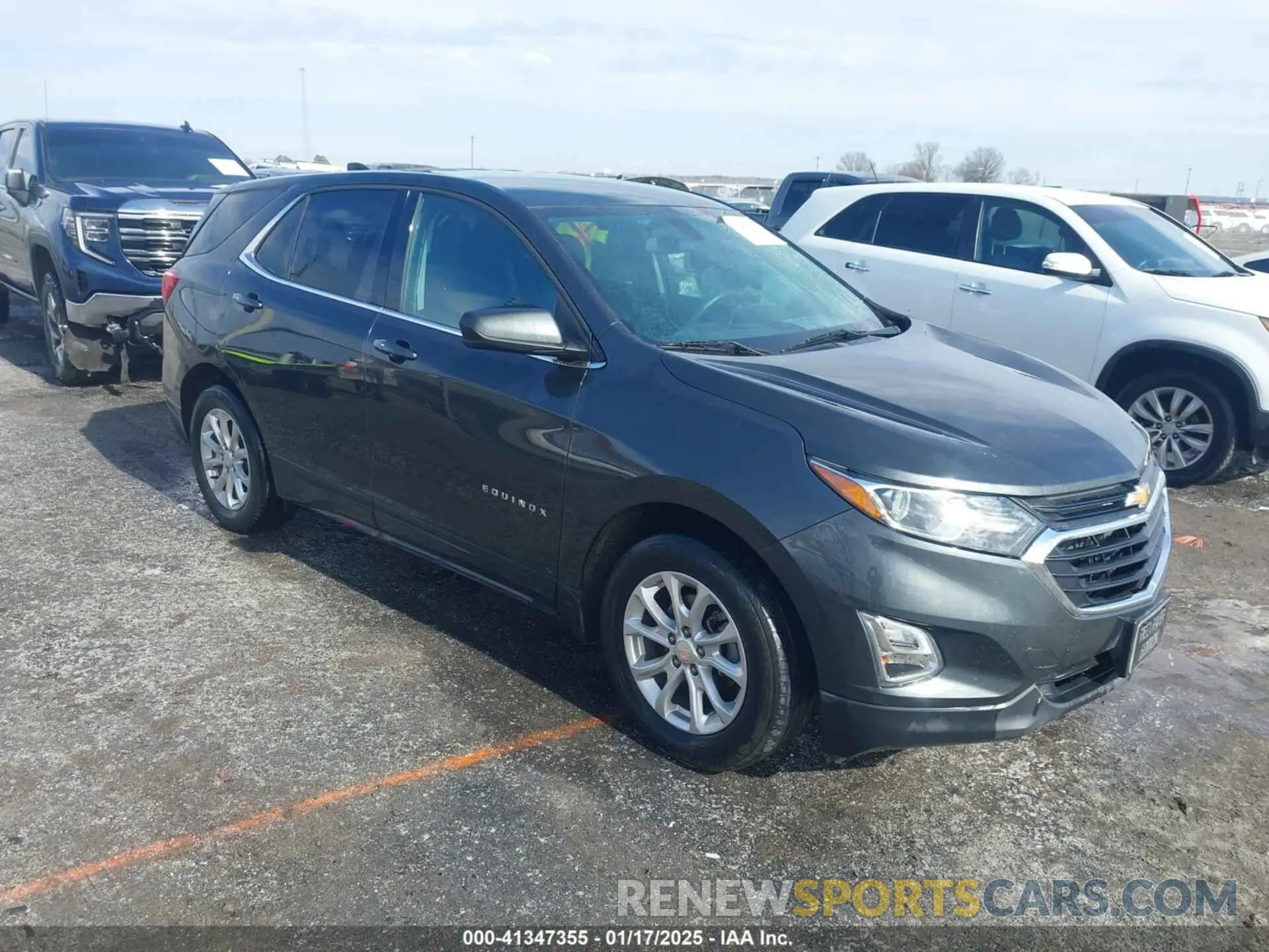 1 fotografías del automóvil dañado 2GNAXKEV5K6142393 CHEVROLET EQUINOX 2019
