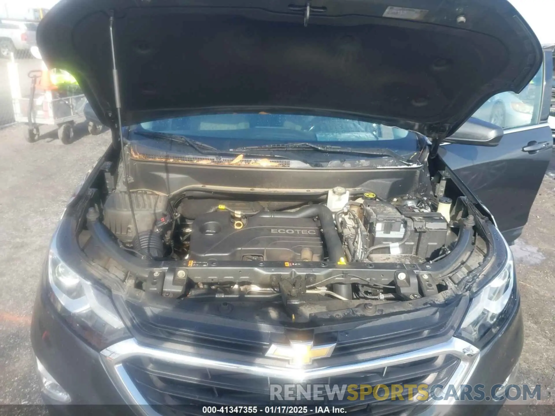 10 fotografías del automóvil dañado 2GNAXKEV5K6142393 CHEVROLET EQUINOX 2019