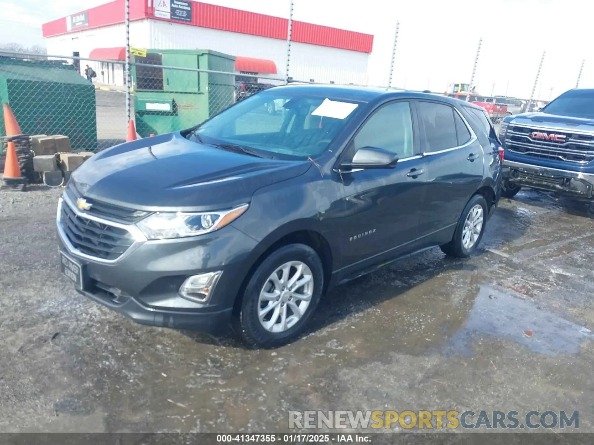2 fotografías del automóvil dañado 2GNAXKEV5K6142393 CHEVROLET EQUINOX 2019