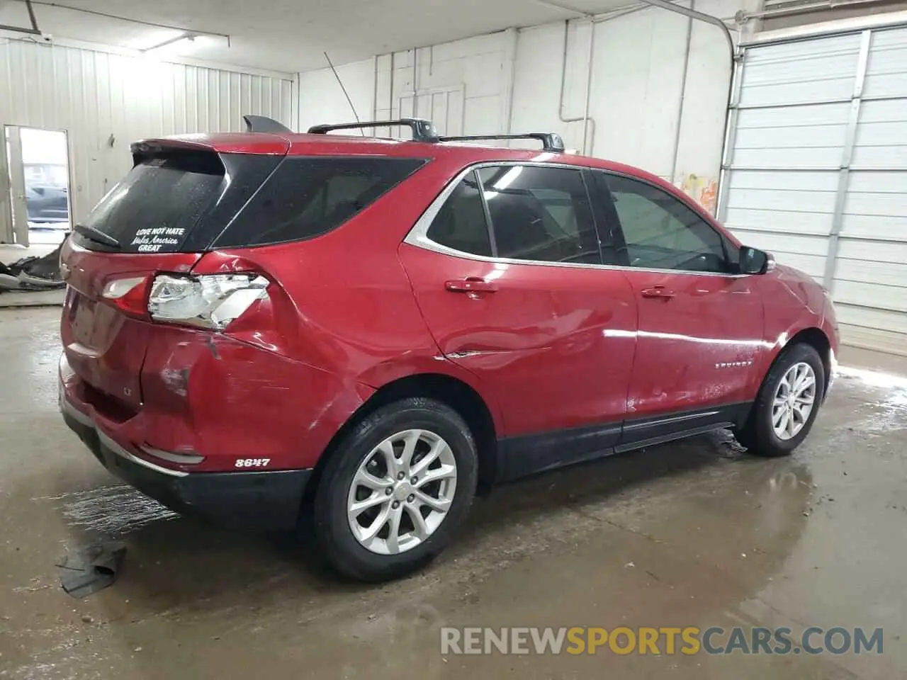 3 fotografías del automóvil dañado 2GNAXKEV5K6158660 CHEVROLET EQUINOX 2019