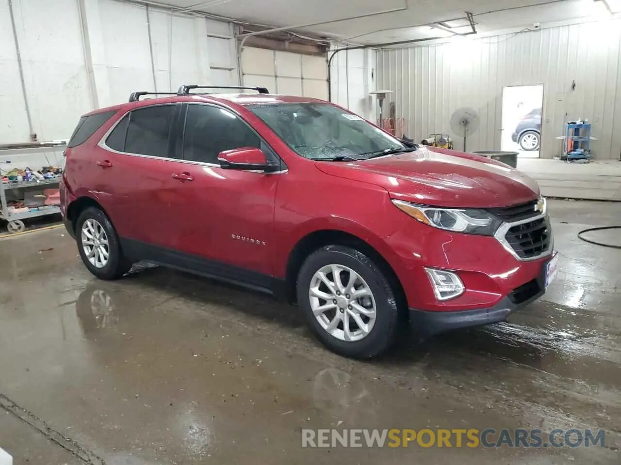 4 fotografías del automóvil dañado 2GNAXKEV5K6158660 CHEVROLET EQUINOX 2019