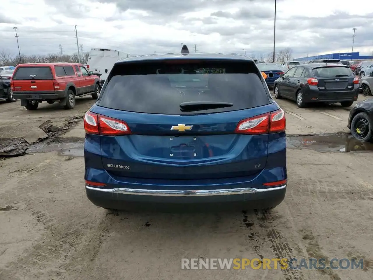 6 fotografías del automóvil dañado 2GNAXKEV5K6172462 CHEVROLET EQUINOX 2019