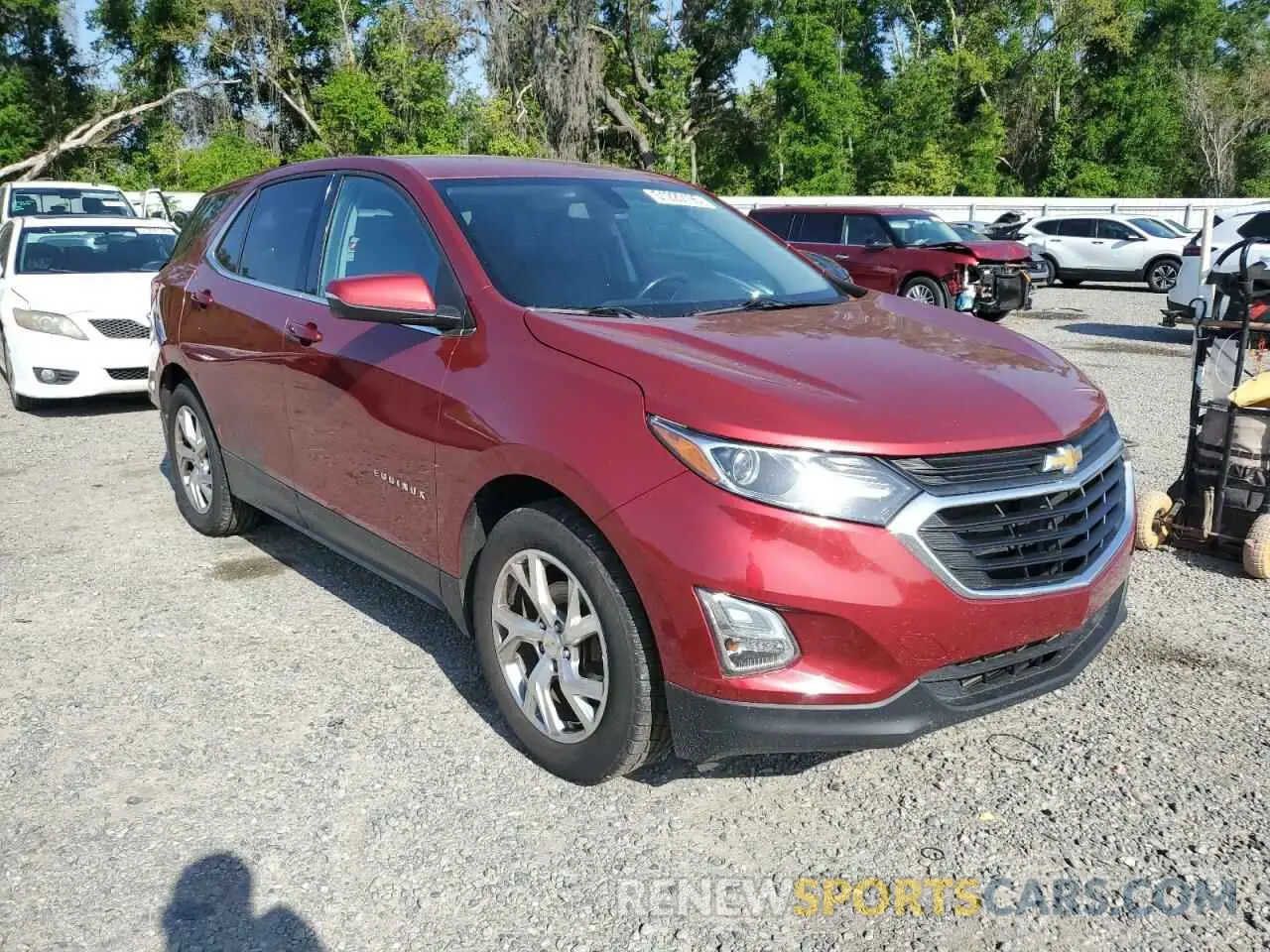 4 fotografías del automóvil dañado 2GNAXKEV5K6186149 CHEVROLET EQUINOX 2019