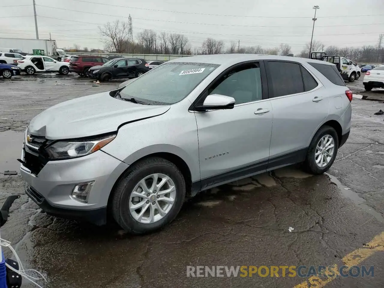 1 fotografías del automóvil dañado 2GNAXKEV5K6205489 CHEVROLET EQUINOX 2019