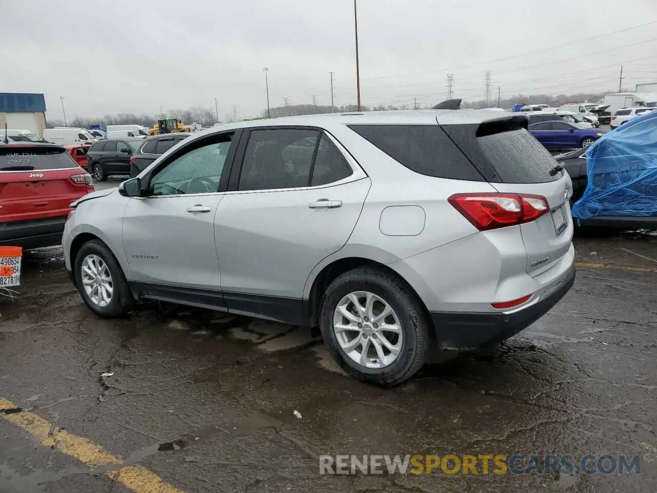 2 fotografías del automóvil dañado 2GNAXKEV5K6205489 CHEVROLET EQUINOX 2019