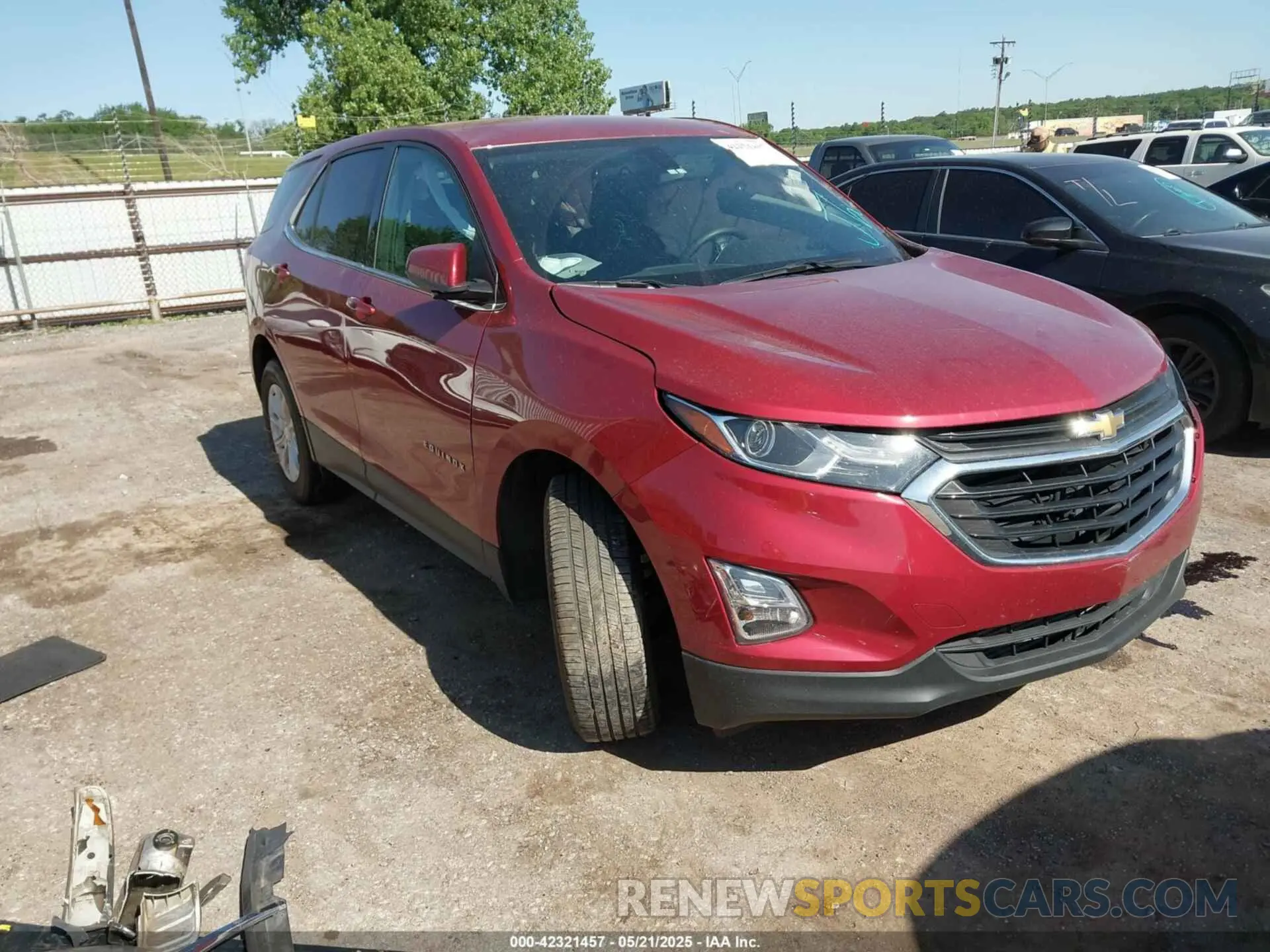 1 fotografías del automóvil dañado 2GNAXKEV5K6264221 CHEVROLET EQUINOX 2019