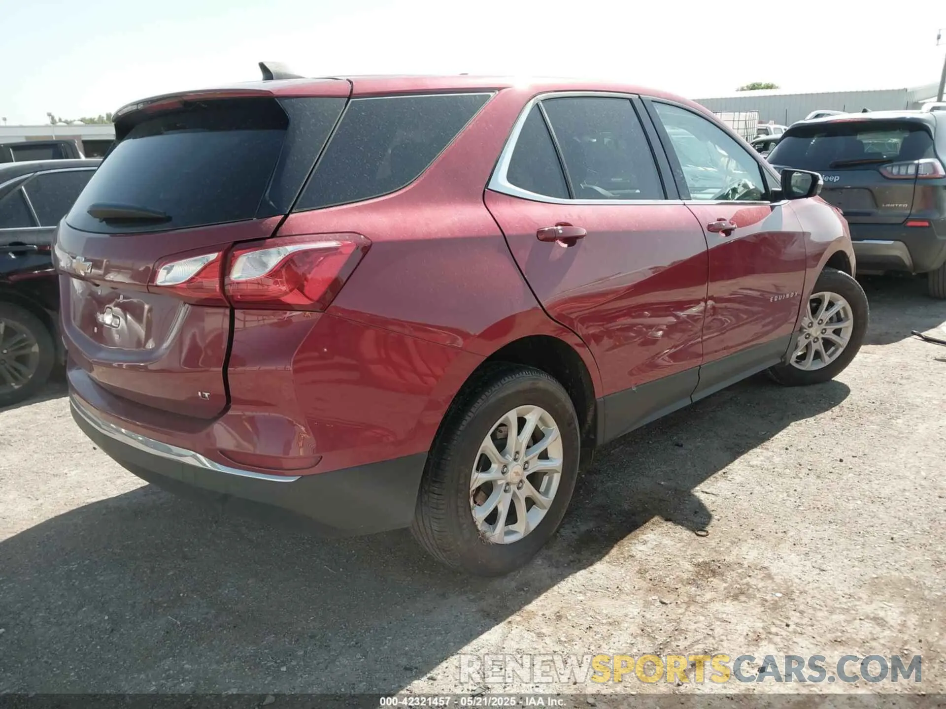 4 fotografías del automóvil dañado 2GNAXKEV5K6264221 CHEVROLET EQUINOX 2019