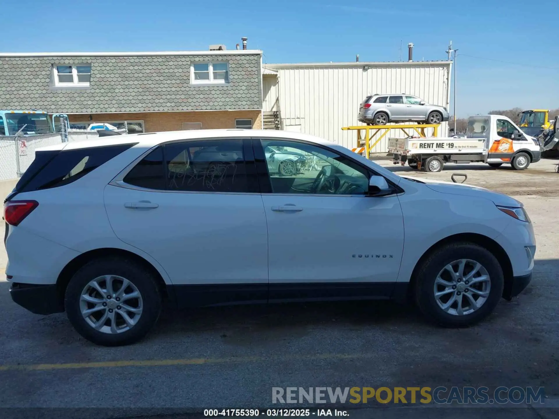 12 fotografías del automóvil dañado 2GNAXKEV6K6125697 CHEVROLET EQUINOX 2019