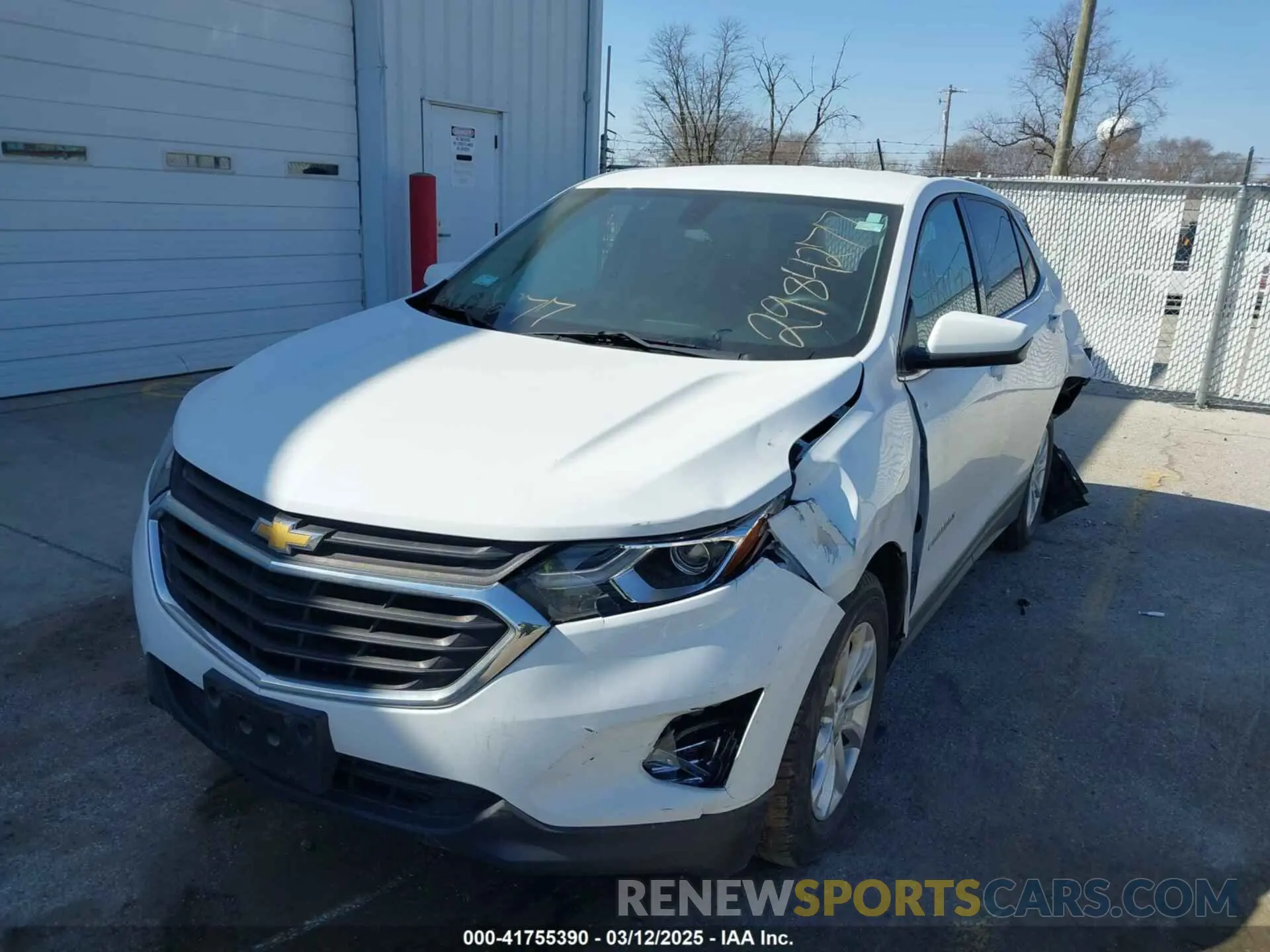 2 fotografías del automóvil dañado 2GNAXKEV6K6125697 CHEVROLET EQUINOX 2019