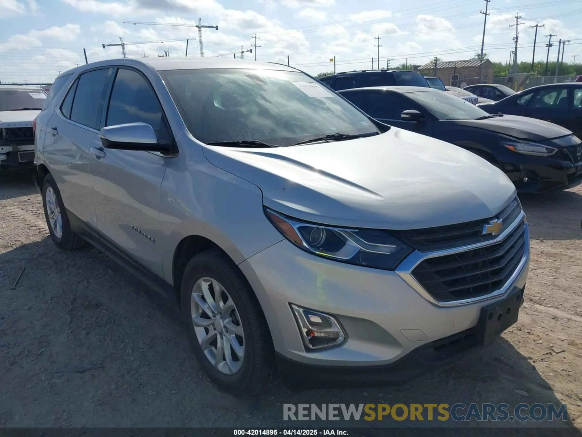 1 fotografías del automóvil dañado 2GNAXKEV6K6139924 CHEVROLET EQUINOX 2019