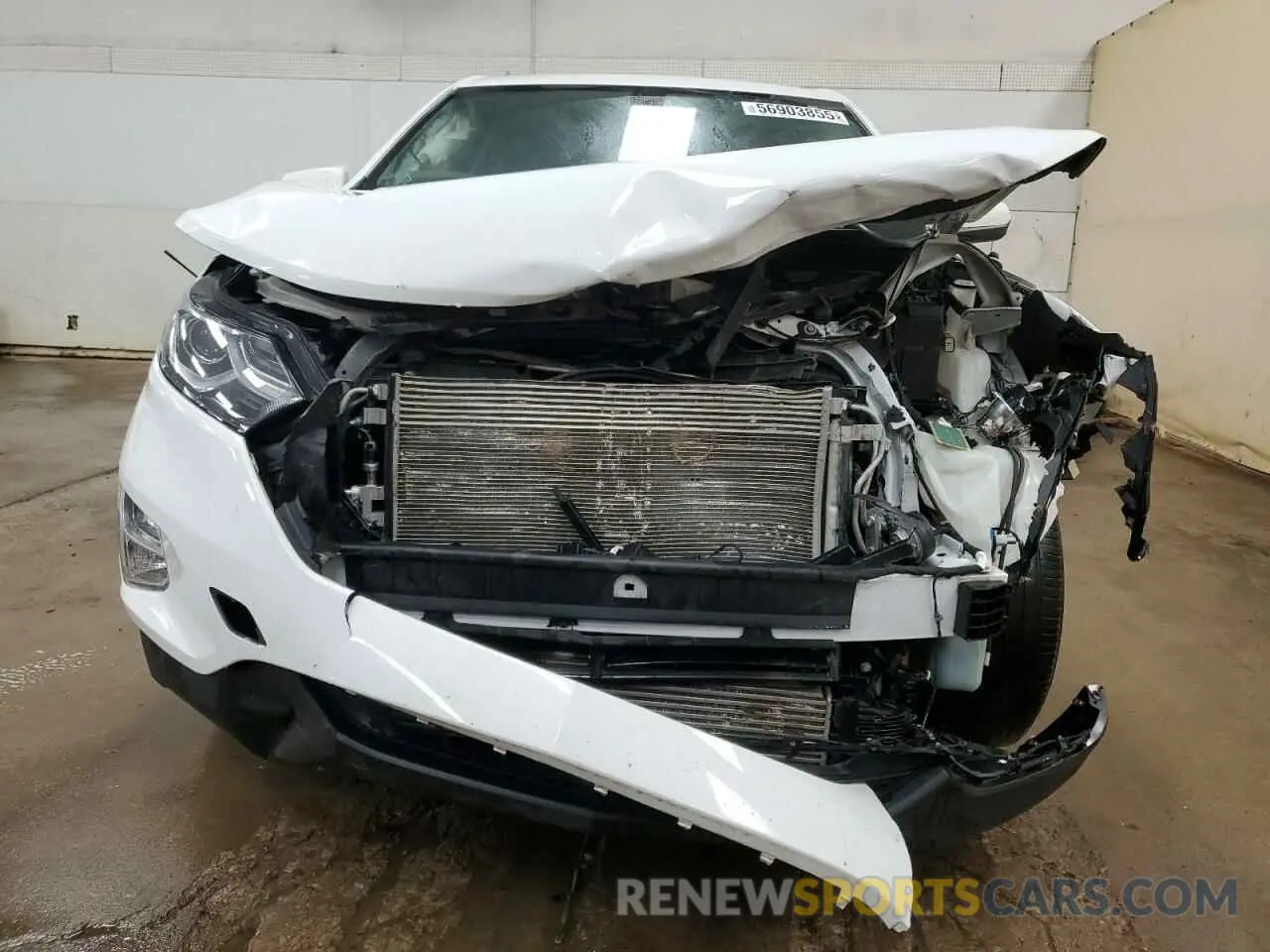 5 fotografías del automóvil dañado 2GNAXKEV6K6180344 CHEVROLET EQUINOX 2019