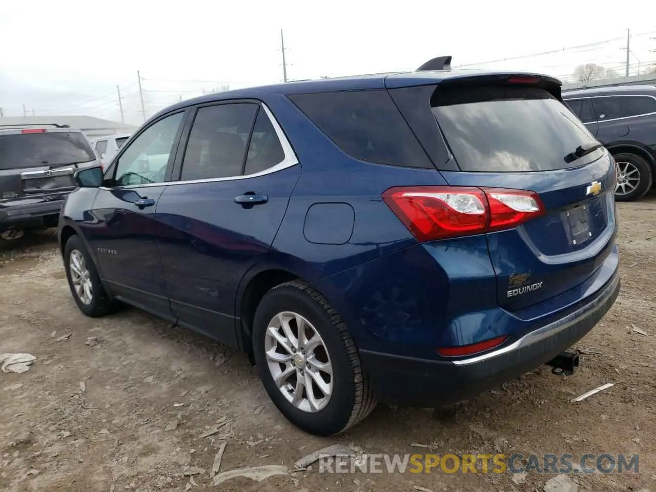 2 fotografías del automóvil dañado 2GNAXKEV6K6196673 CHEVROLET EQUINOX 2019