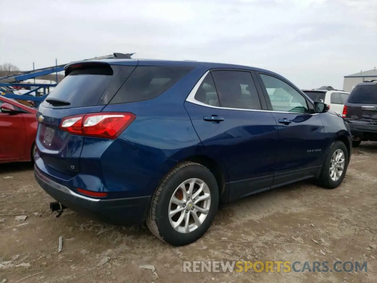 3 fotografías del automóvil dañado 2GNAXKEV6K6196673 CHEVROLET EQUINOX 2019