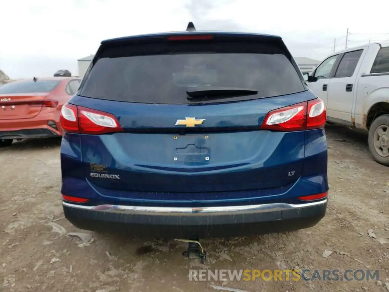 6 fotografías del automóvil dañado 2GNAXKEV6K6196673 CHEVROLET EQUINOX 2019