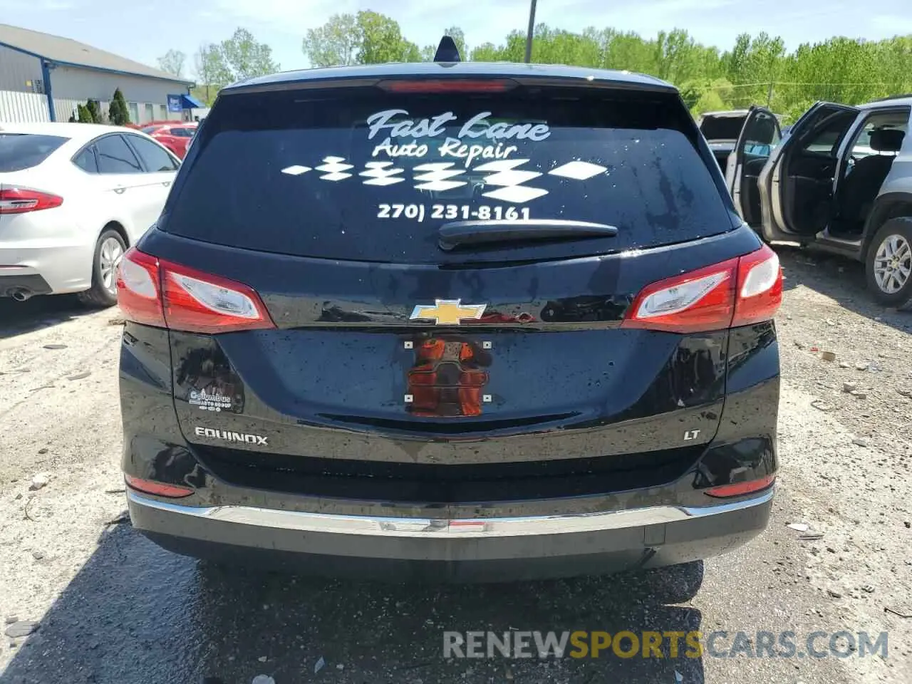 6 fotografías del automóvil dañado 2GNAXKEV6K6207588 CHEVROLET EQUINOX 2019