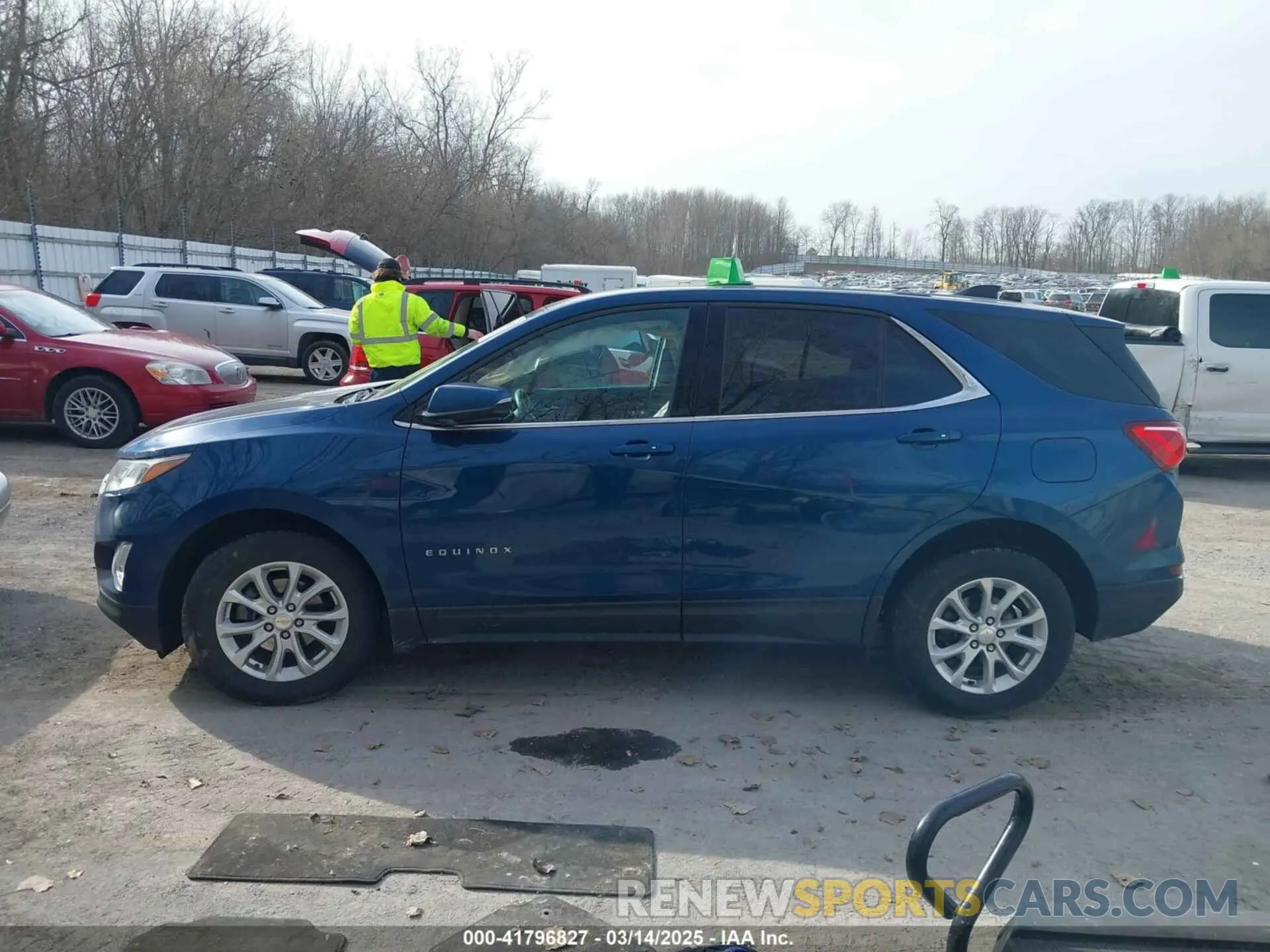 14 fotografías del automóvil dañado 2GNAXKEV6K6267029 CHEVROLET EQUINOX 2019