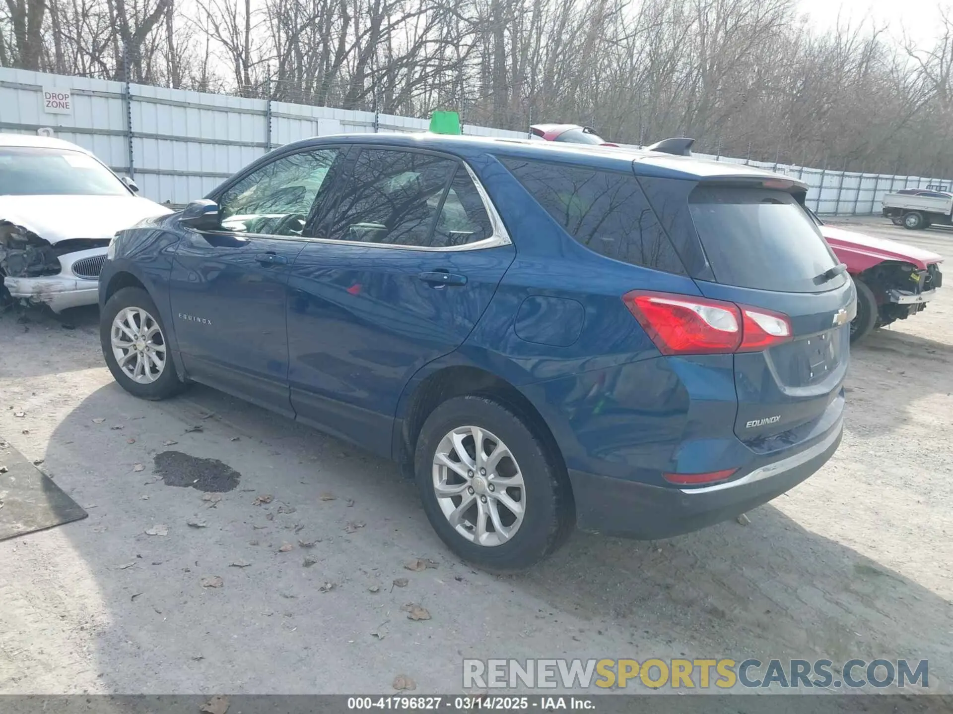 3 fotografías del automóvil dañado 2GNAXKEV6K6267029 CHEVROLET EQUINOX 2019