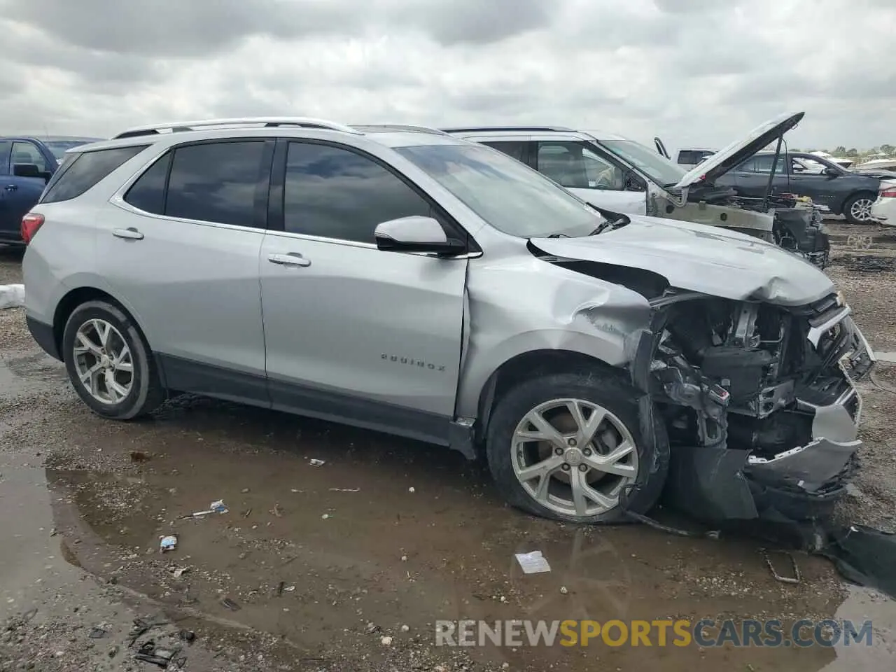 4 fotografías del automóvil dañado 2GNAXKEV6K6278287 CHEVROLET EQUINOX 2019