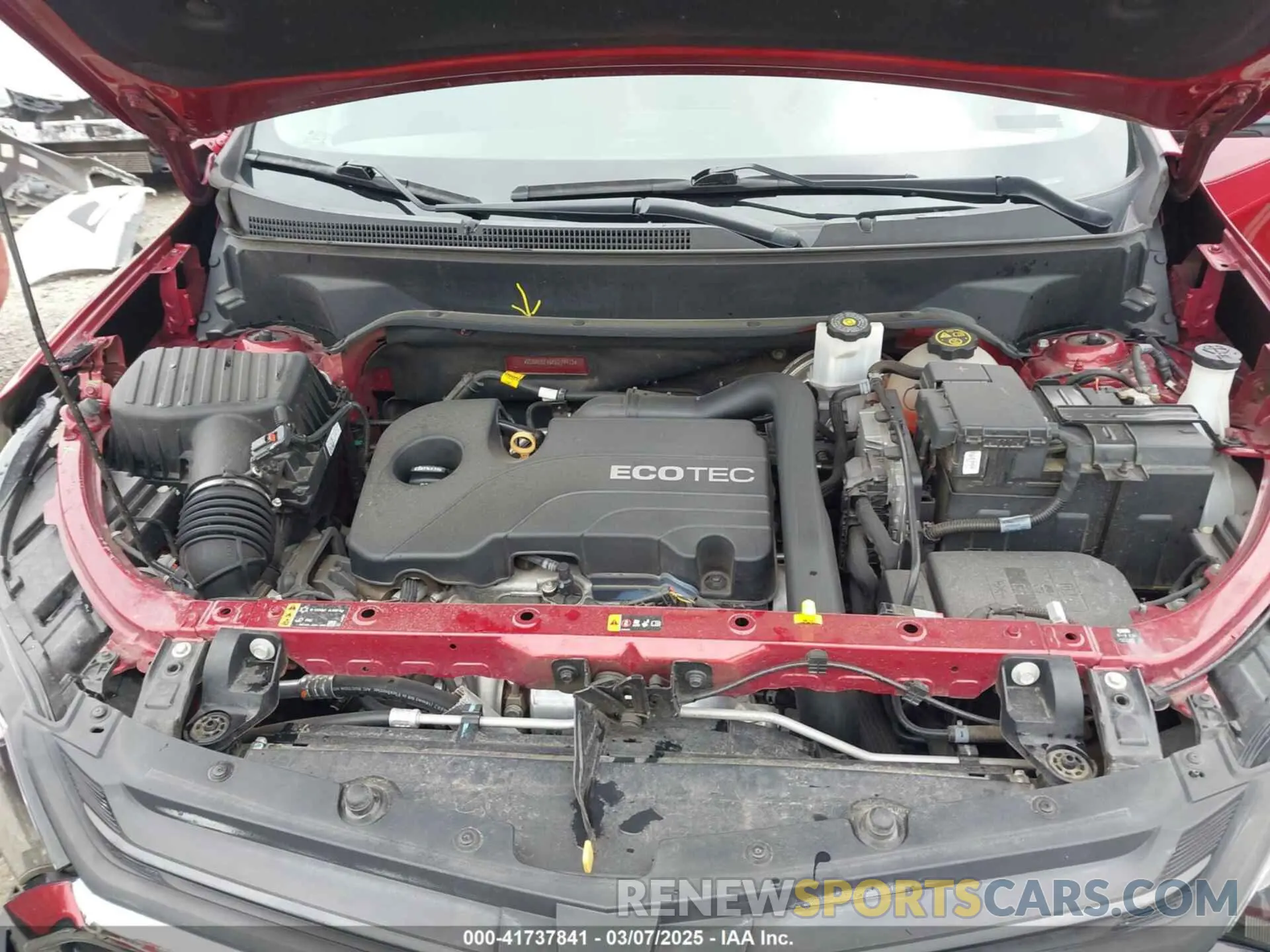 10 fotografías del automóvil dañado 2GNAXKEV6K6279973 CHEVROLET EQUINOX 2019
