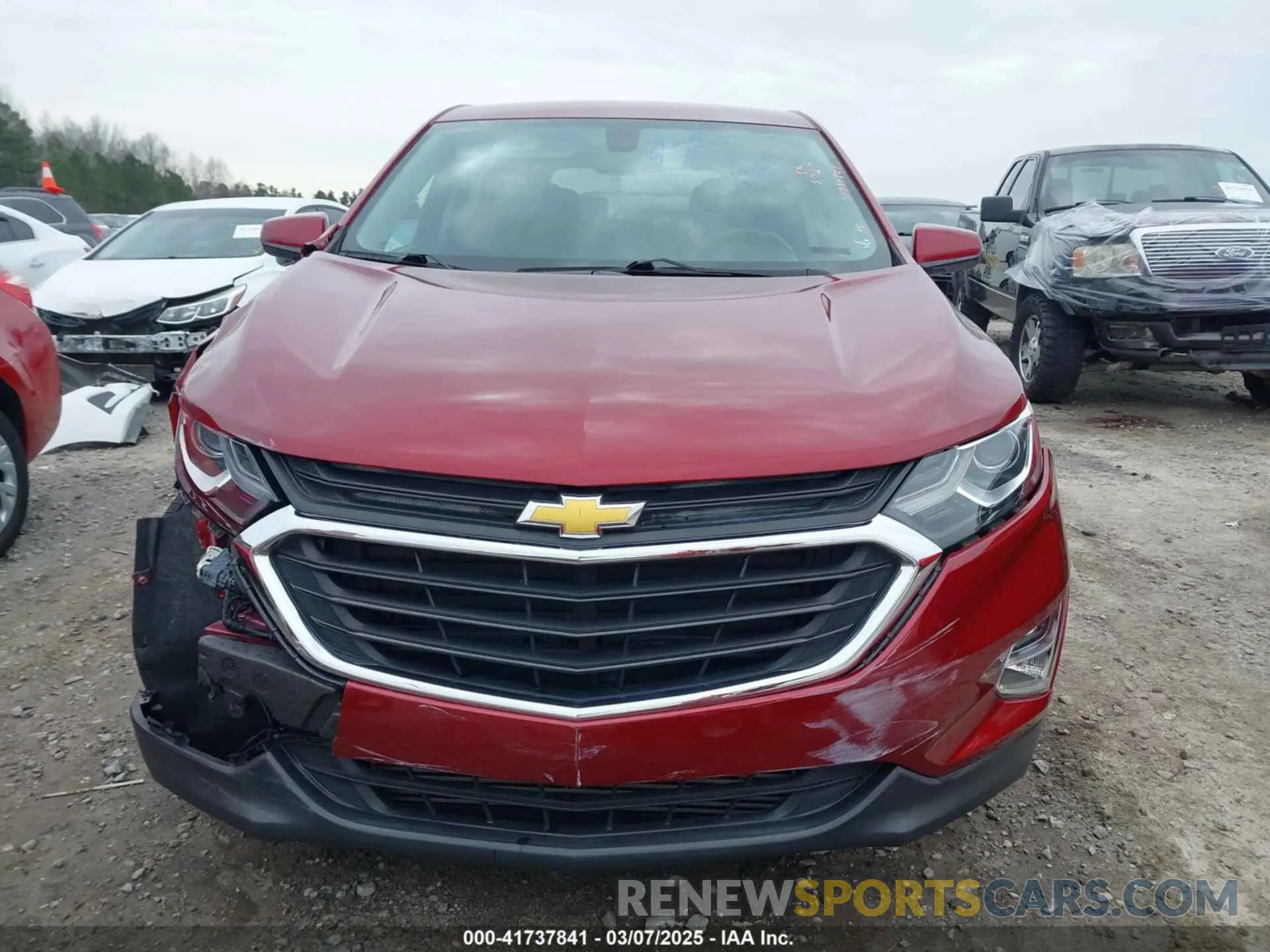 12 fotografías del automóvil dañado 2GNAXKEV6K6279973 CHEVROLET EQUINOX 2019
