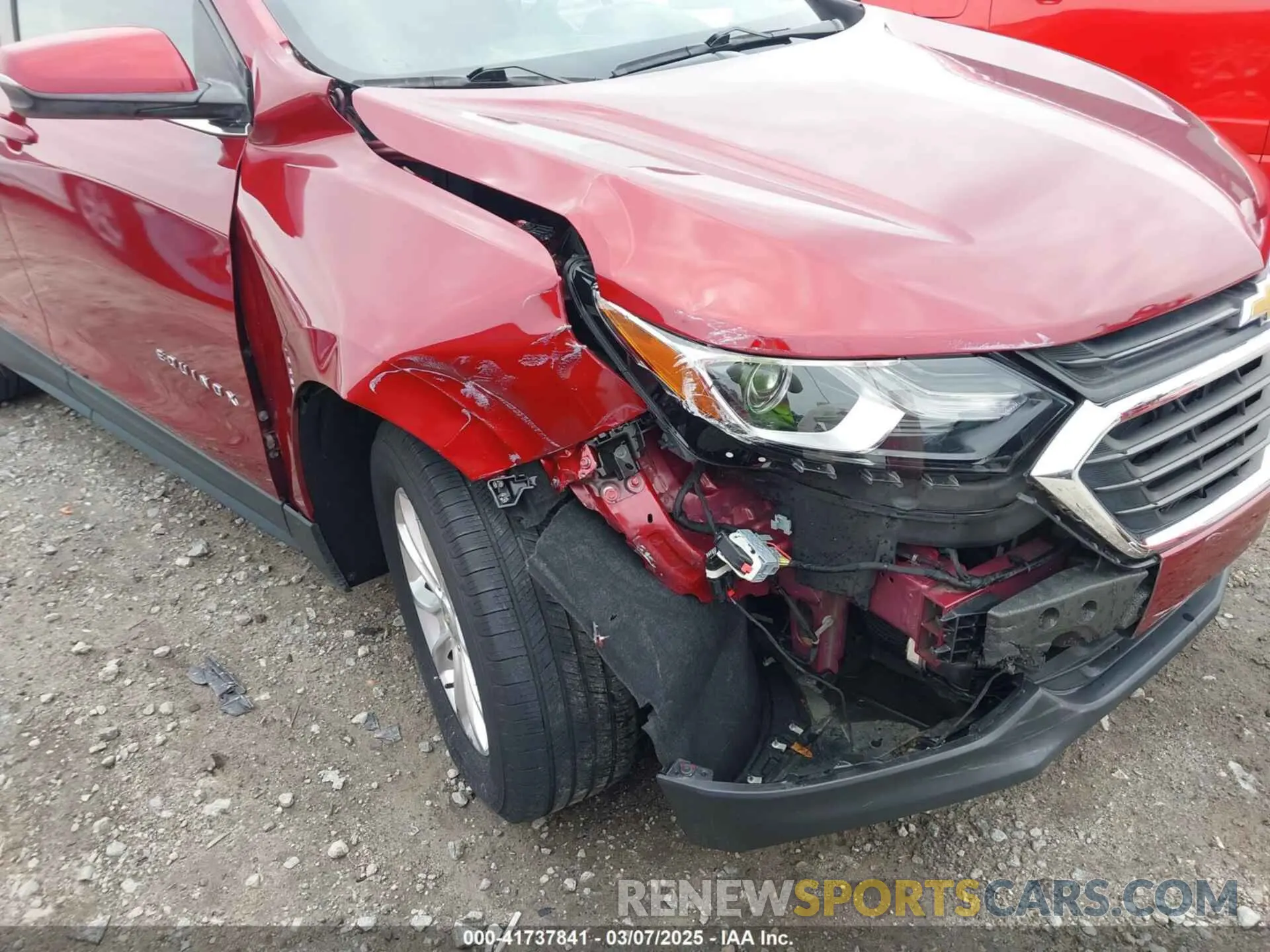 6 fotografías del automóvil dañado 2GNAXKEV6K6279973 CHEVROLET EQUINOX 2019