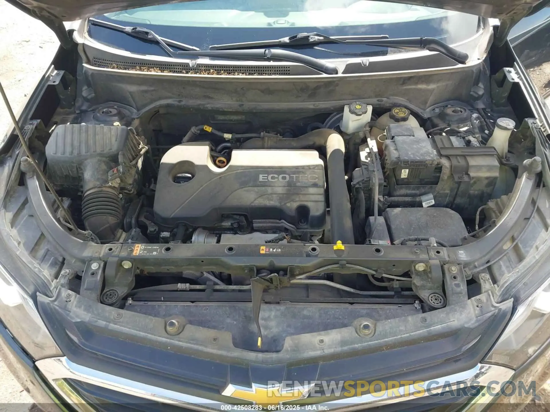 10 fotografías del automóvil dañado 2GNAXKEV7K6106575 CHEVROLET EQUINOX 2019
