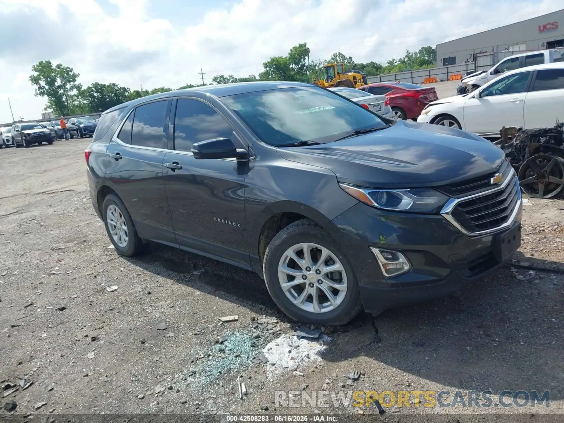6 fotografías del automóvil dañado 2GNAXKEV7K6106575 CHEVROLET EQUINOX 2019