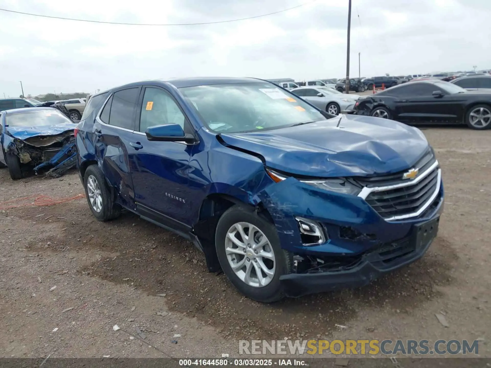 1 fotografías del automóvil dañado 2GNAXKEV7K6221581 CHEVROLET EQUINOX 2019