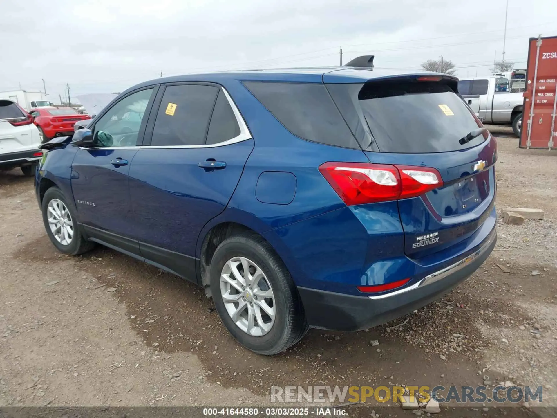 3 fotografías del automóvil dañado 2GNAXKEV7K6221581 CHEVROLET EQUINOX 2019
