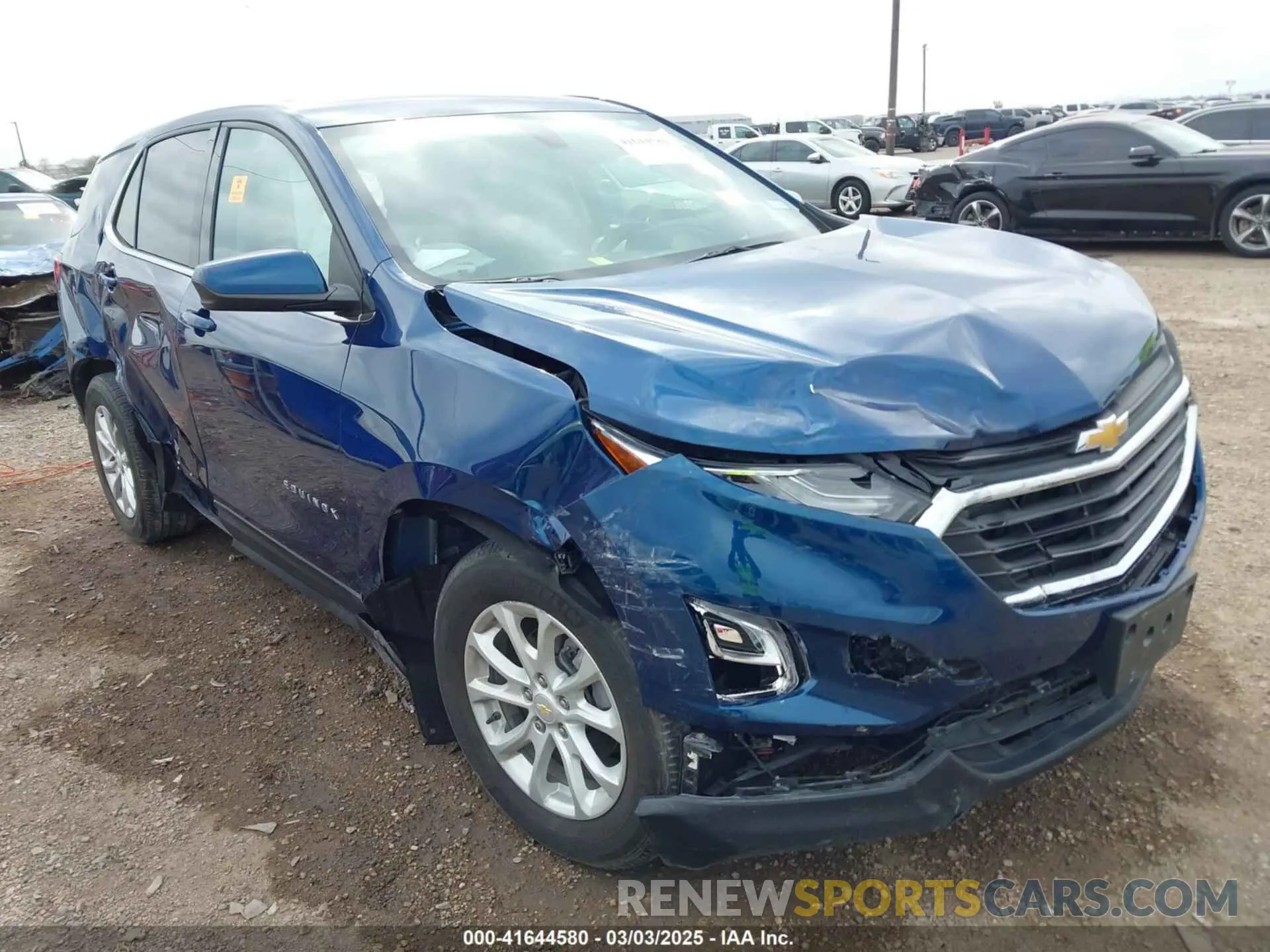 6 fotografías del automóvil dañado 2GNAXKEV7K6221581 CHEVROLET EQUINOX 2019