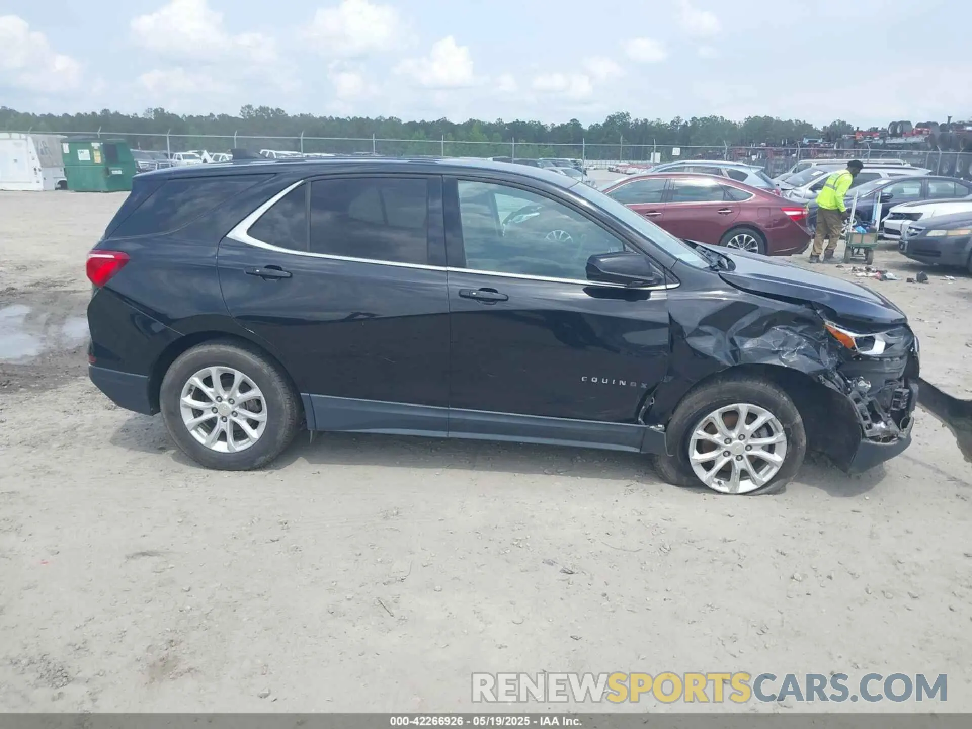 13 fotografías del automóvil dañado 2GNAXKEV7K6272787 CHEVROLET EQUINOX 2019